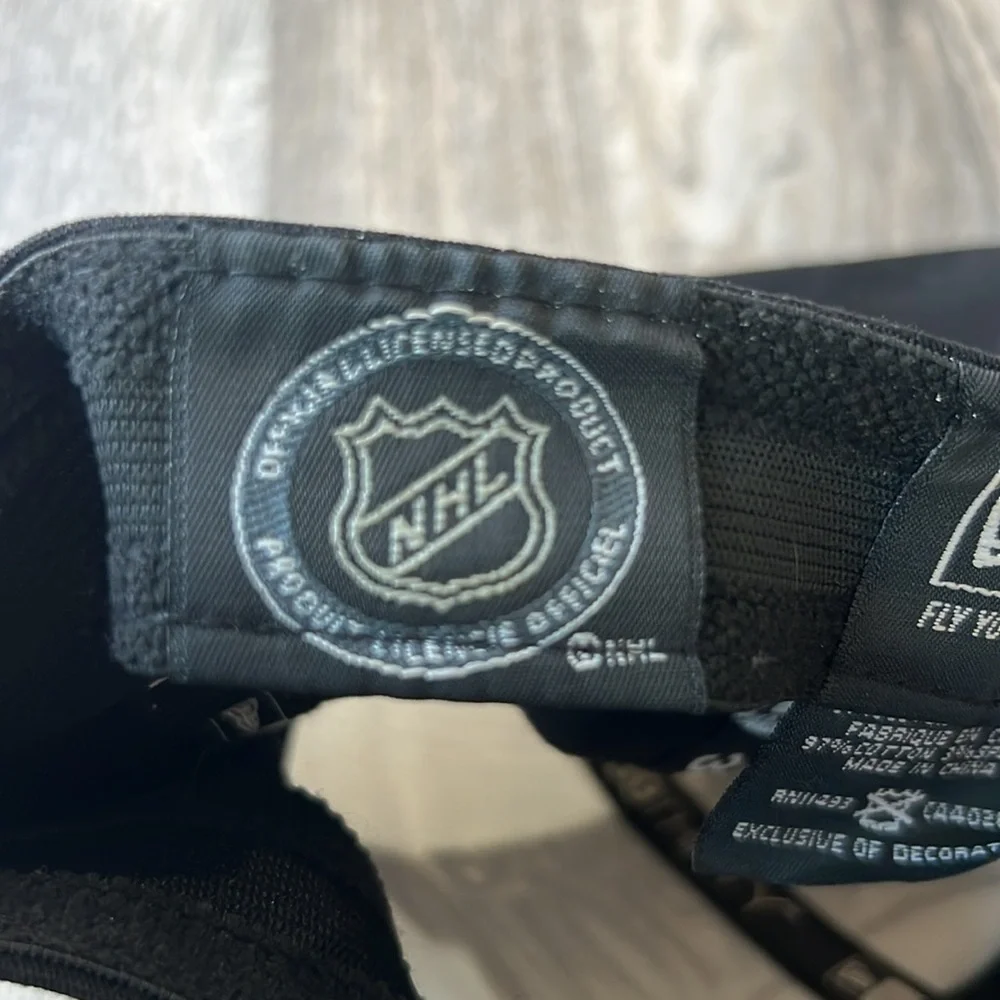 New Era Hat Black and White Los Angeles Kings 39thirty 2012 Conference Champions
